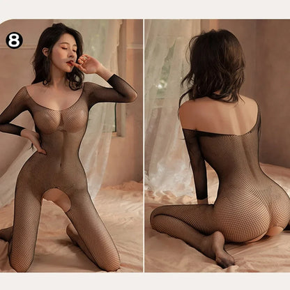 Sex Bodysuits Women Transparent Bodystocking for Sex Bold Body Suit